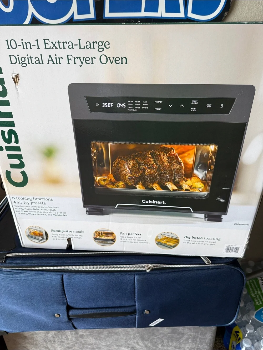 Cuisinart Black & Silver Countertop Toaster Oven